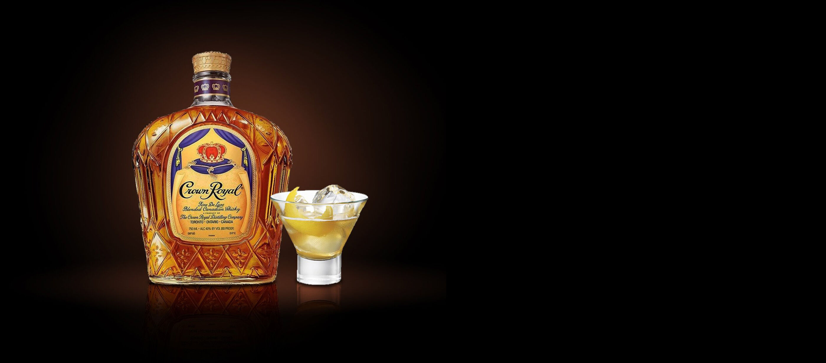 The Crown Royal Gold Rush Cocktail